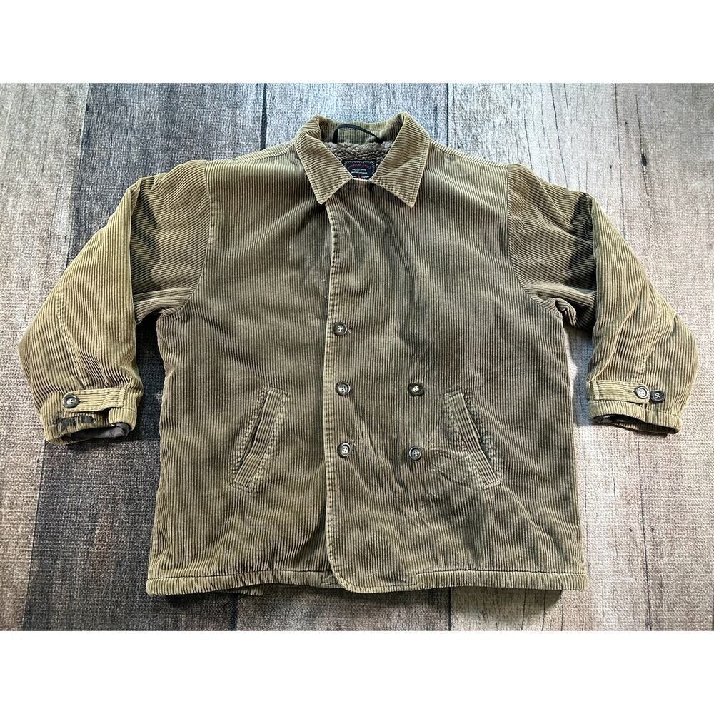 Vintage American Eagle Outfitters Corduroy Sherpa Brown jacket XL